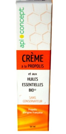 Crème à la Propolis et aux huiles essentielles BIO