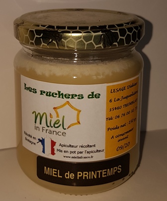 Miel de printemps 250gr