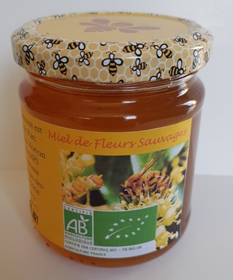 Vente en ligne de Miel de Fleurs Sauvages BIO (Parc du Morvan)