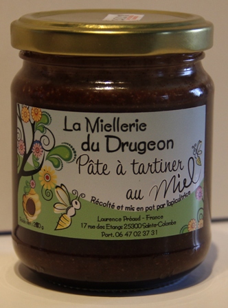 Pâte à tartiner au miel
