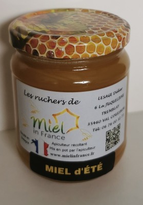 MIEL de Fleurs d'été Hte Btgne