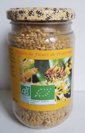 Pollen d'abeille – Fleur Sauvage – Aliments Naturels