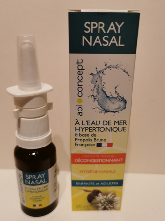 Vente en ligne de Spray Nasal à l'eau de mer et propolis