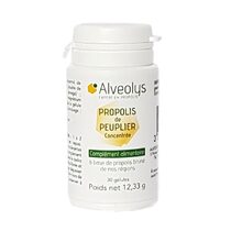 Gélules de propolis de peuplier – complément alimentaire pour renforcer les défenses naturelles
